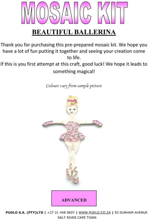 MK - Ballerina Mosaic Kit