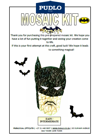 MK - Batman Mosaic Kit