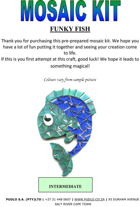 MK - Funky Fish Mosaic Kit