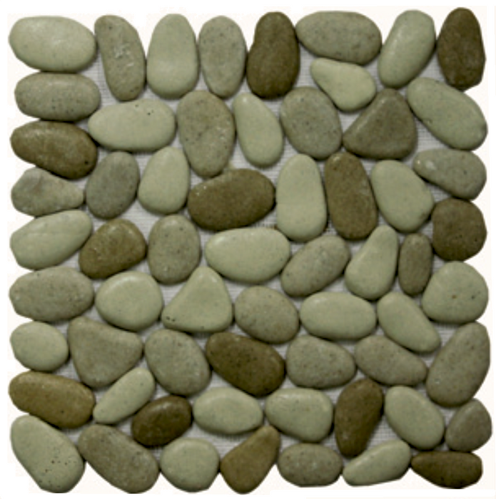 CA - Sand River Pebble Mosaic
