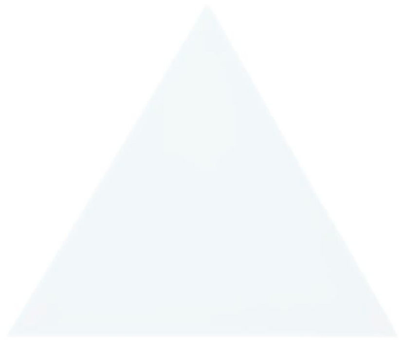 Decobella - Triangulo Gloss White END OF RANGE