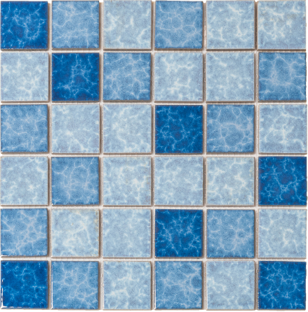 FT - Water Blue Mixed Mosaic