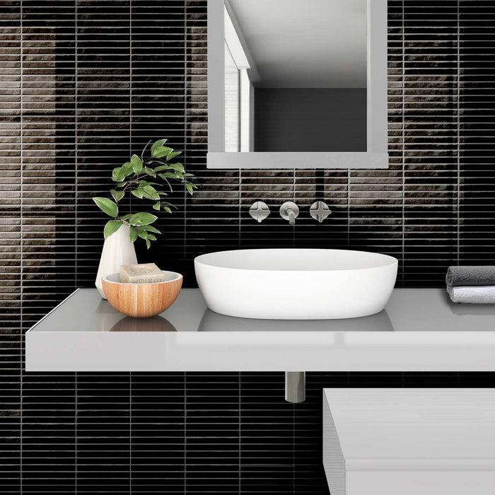 DB - Pencil Kromo Black Tile