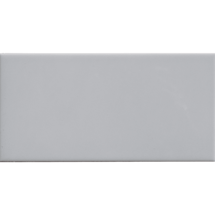 JT - Light Grey Gloss Flat Subway Tile