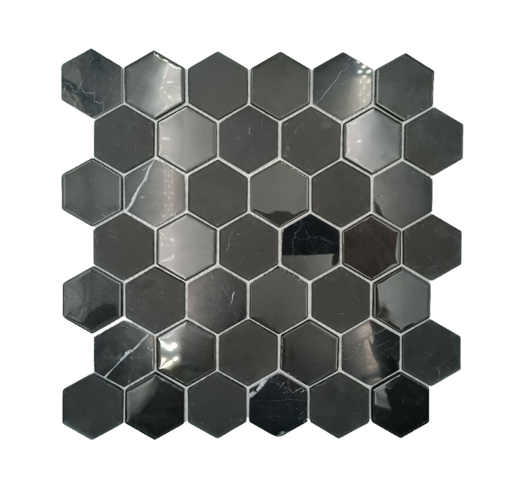 CA - Shadow Hexagon Medium Mosaic