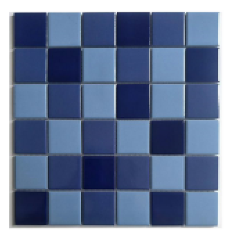CA - Azure Blue Mosaic