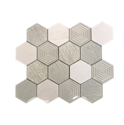 CA - Pearl Hexagon Mosaic
