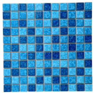CA - Splash Blue Mosaic