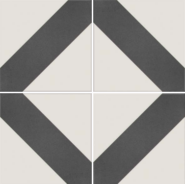 Decobella - Gemini Black 2 Tile