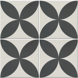 Decobella - Gemini Black 4 Tile