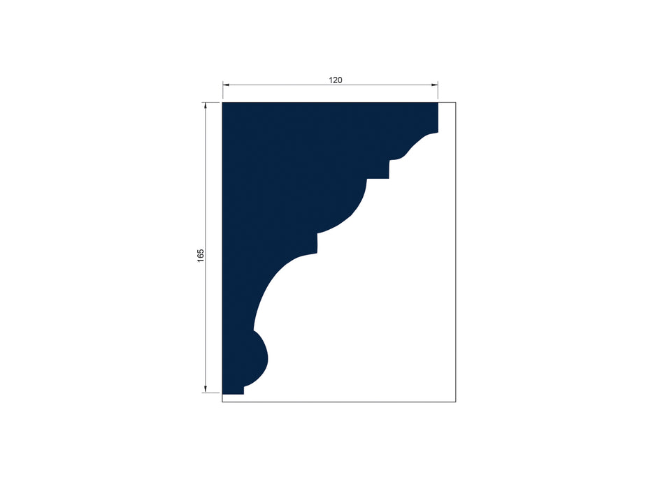 Plaster Cornice - FD 18