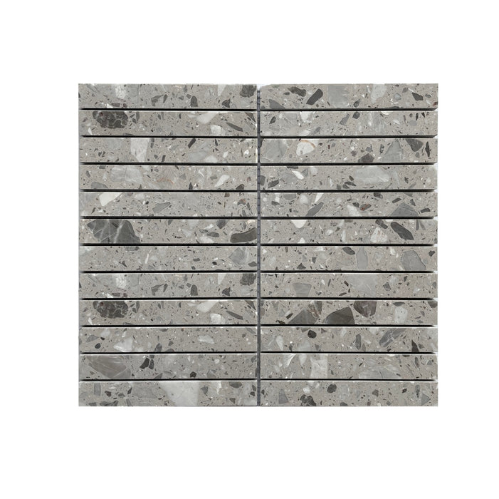 GS - Grey Terrazzo Kitkat Mosaic