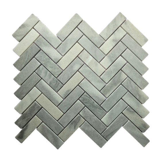 GS - Mist Herringbone Mosaic — Pudlo South Africa