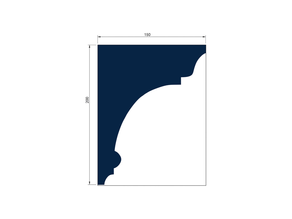 Plaster Cornice - FD 20