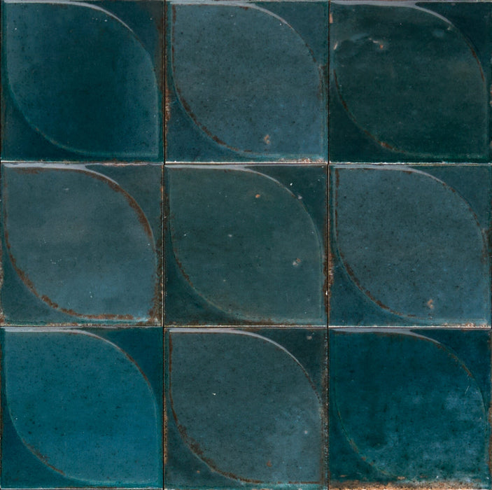 Marazzi - Lume Dew 3D Blue Tile