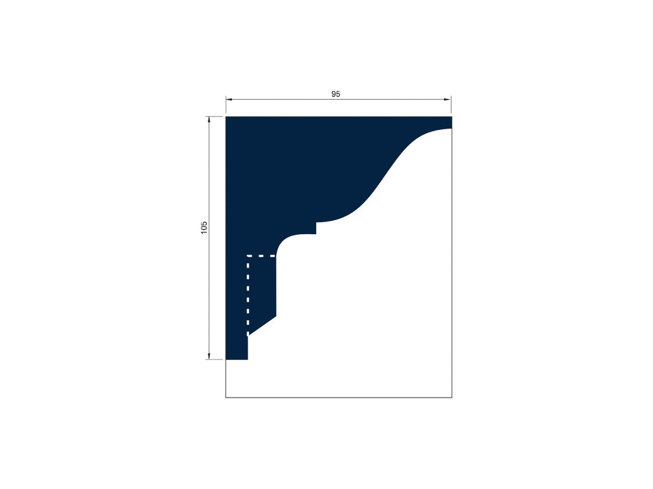 Plaster Cornice - FD 7