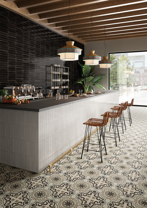 Marazzi - Lume Swing 3D Off-White Tile