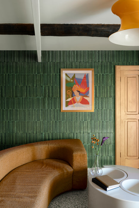 Marazzi - Lume Swing 3D Green Tile