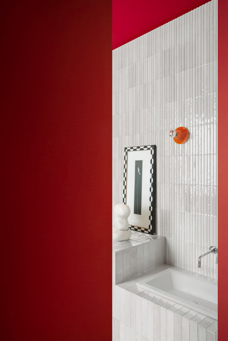 Marazzi - Lume Swing 3D White Tile
