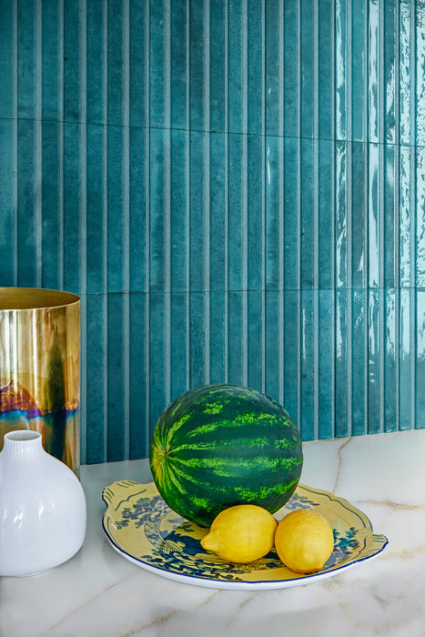 Marazzi - Lume Rake 3D Ocean Tile