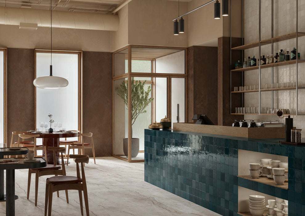 Marazzi - Lume SQ Blue Tile