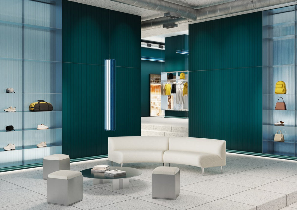 NMC - Wallstyl Mezzaluna S Wall Panel 9.5x250x2000mm