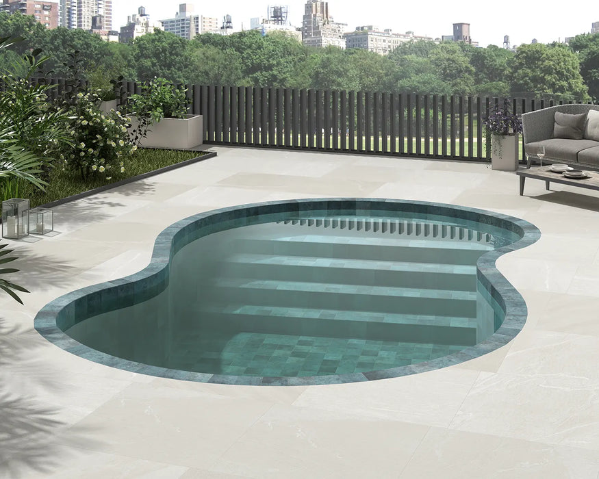 DB - Tahiti Turquoise Matt Bullnose Anti-Slip Tile