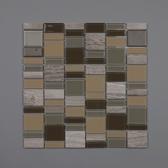 CA - Milky Way Rectangle Mix Stone/Glass Mosaic