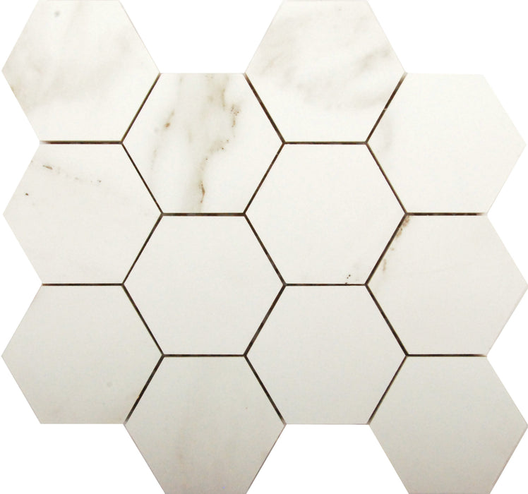 DJ - Carrara Hexagon Doors Mosaics