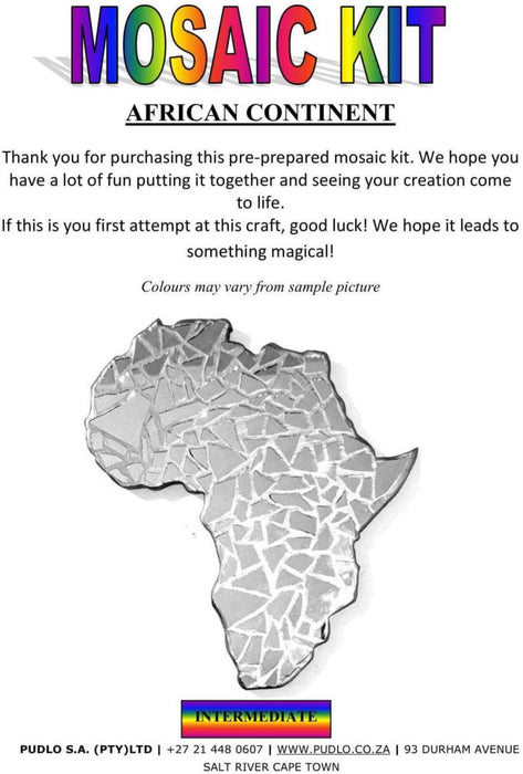 MK - African Continent Mosaic Kit