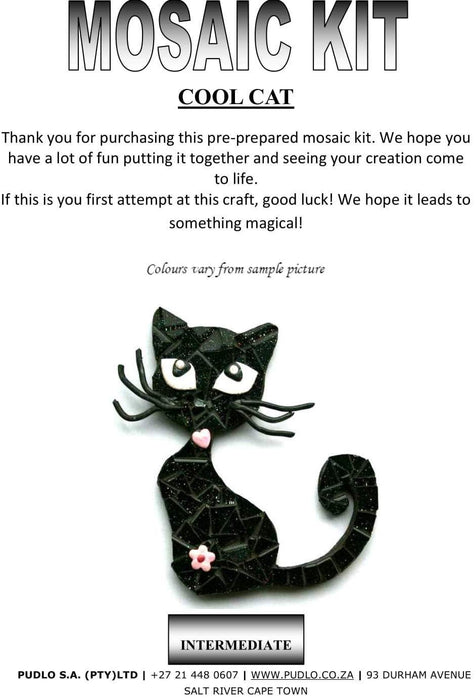 MK - Cool Cat Mosaic Kit