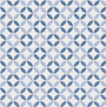 Decobella - Orly Blue Tile