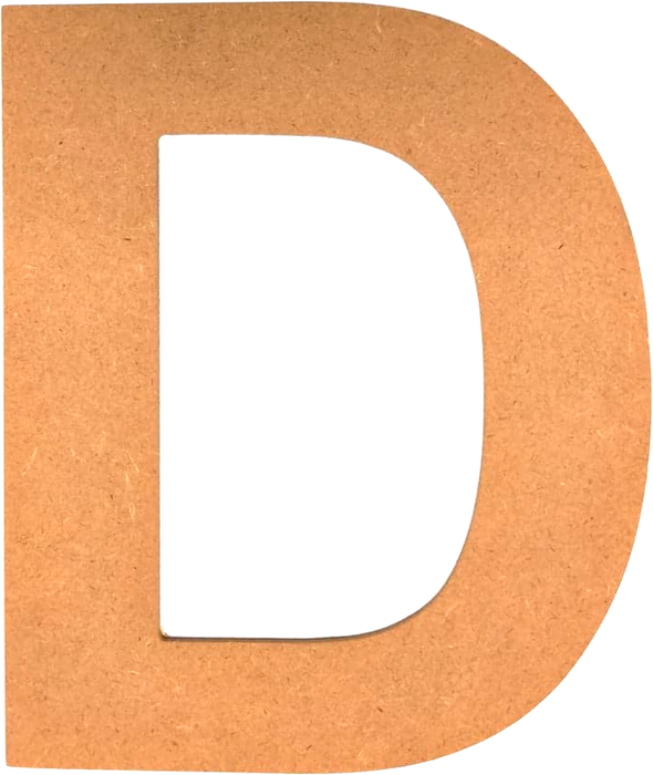 Pudlo - Letter D (Capital) Template