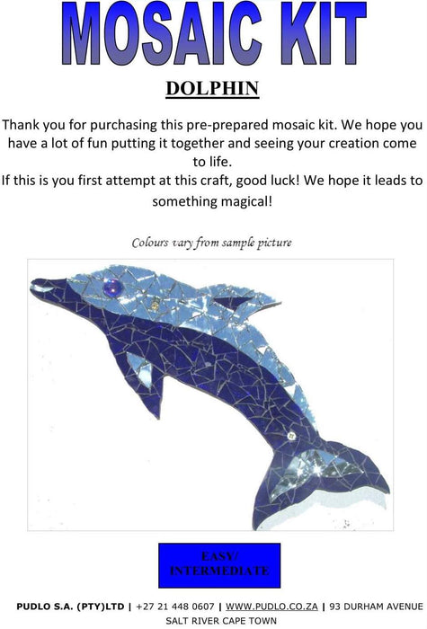 MK - Dolphin Mosaic Kit