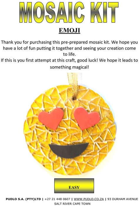 MK - Winking Emoji Mosaic Kit