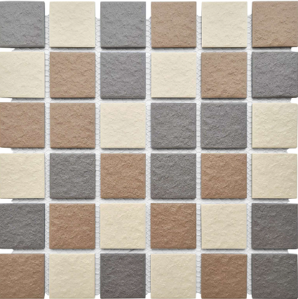 FT - Grey and Brown Mix Mosaic