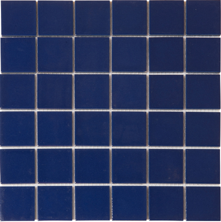 FT - Dark Blue Glazed Mosaic