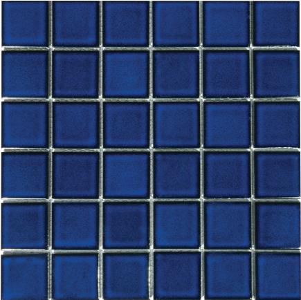 FT - Glazed Cobalt Blue Mosaic