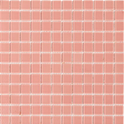 FT - Crystal Glass Soft Pink Mosaic