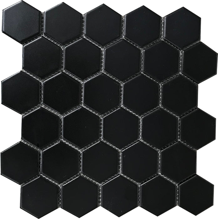 GS - Black Matt Hex Mosaic