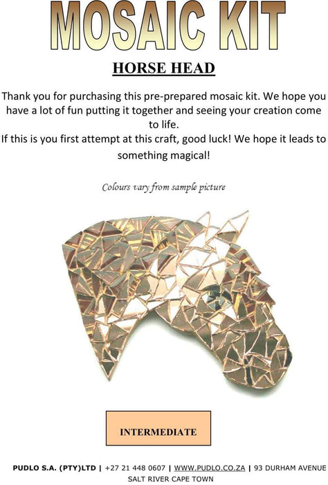 MK - Horse Head Mosaic Kit