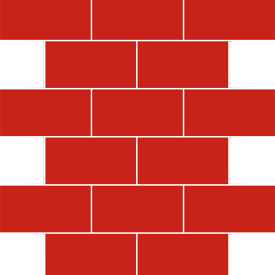 CW - Gloss Red Subway Tile