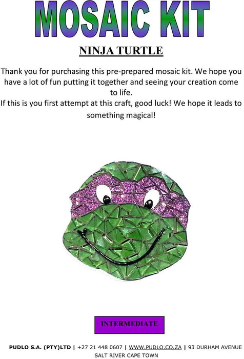 MK - Ninja Turtle Mosaic Kit