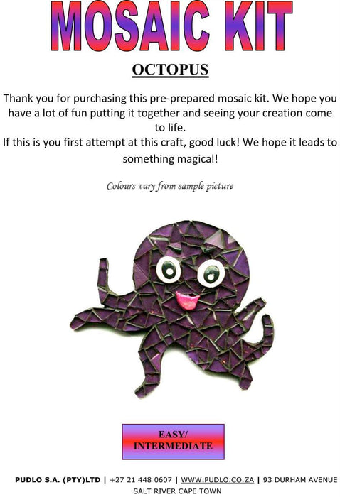 MK - Octopus Mosaic Kit