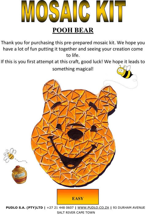 MK - Pooh Mosaic Kit TO BE DISCONTINUED