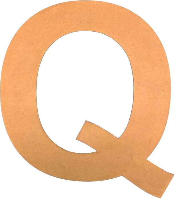 Pudlo - Letter Q (Capital) Template