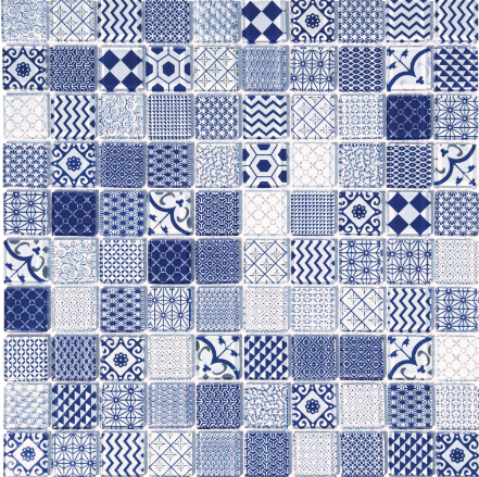 FT - Delft Blue Mosaic