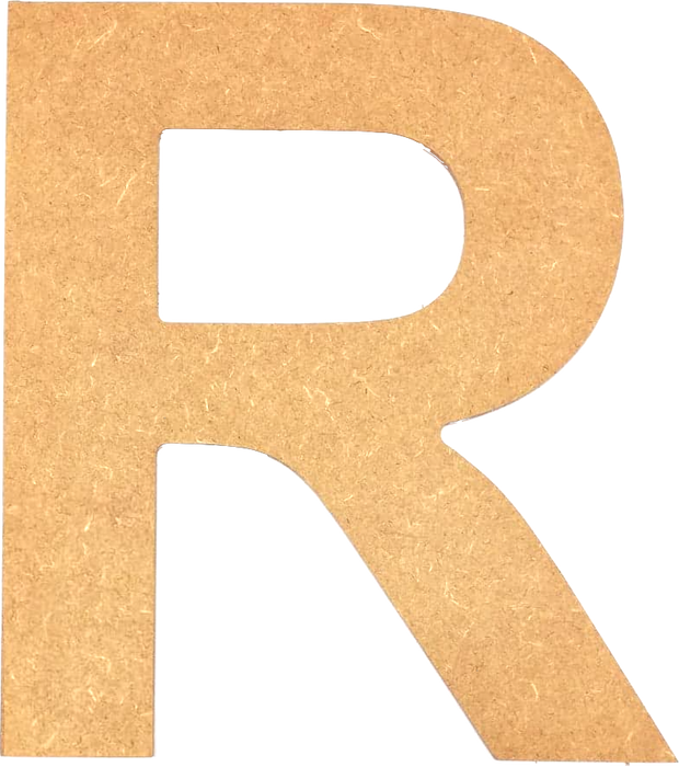 Pudlo - Letter R (Capital) Template