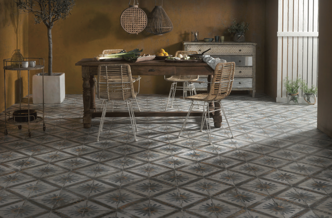 Decobella DB - FS Marrakech Blue Tile — Pudlo South Africa