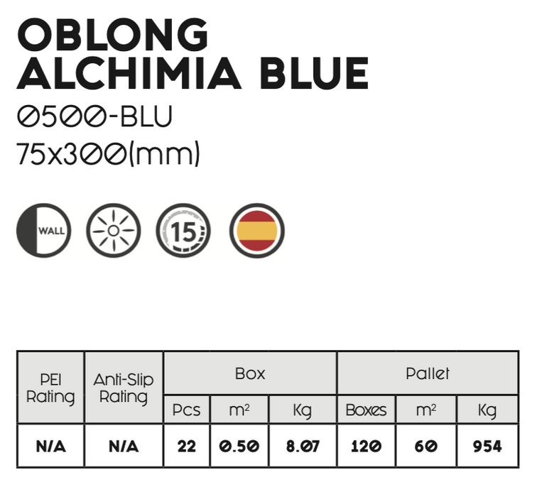 Decobella - Alchimia Blue Tile